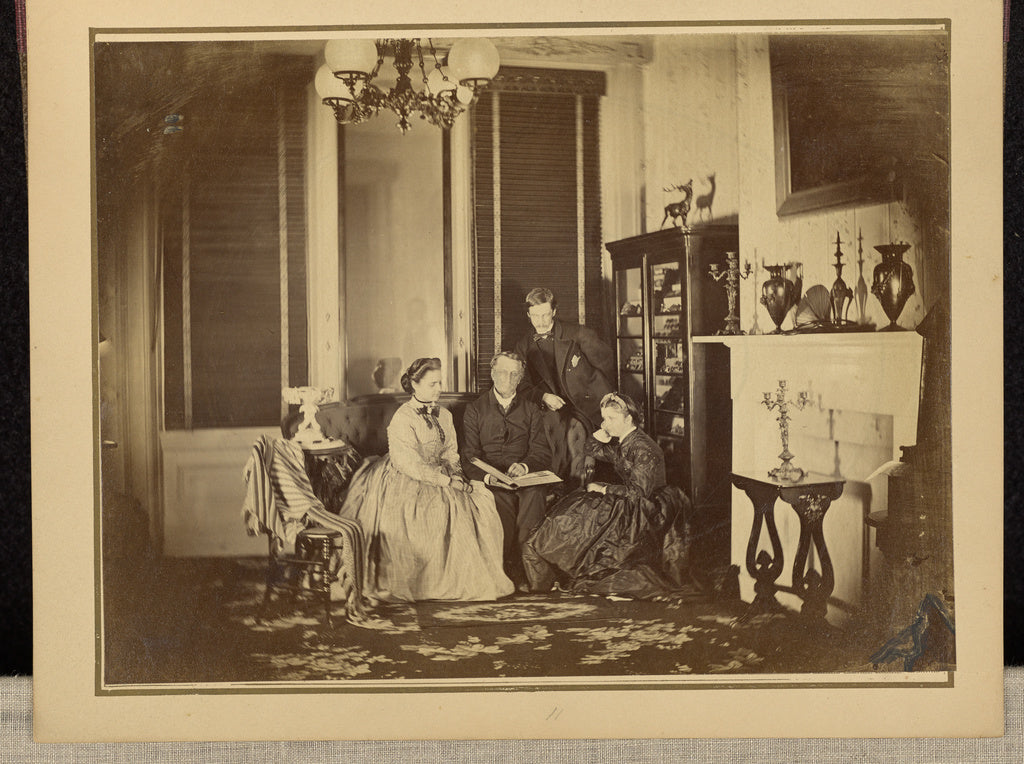 John Coates Browne:Photograph taken by magnesium light, Poster Print Wall Art