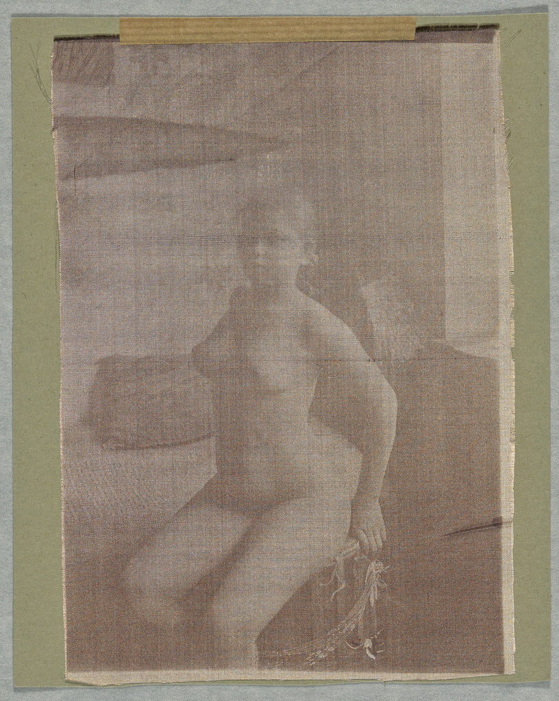 Unknown maker, French:[Seated female nude], Poster Print Wall Art