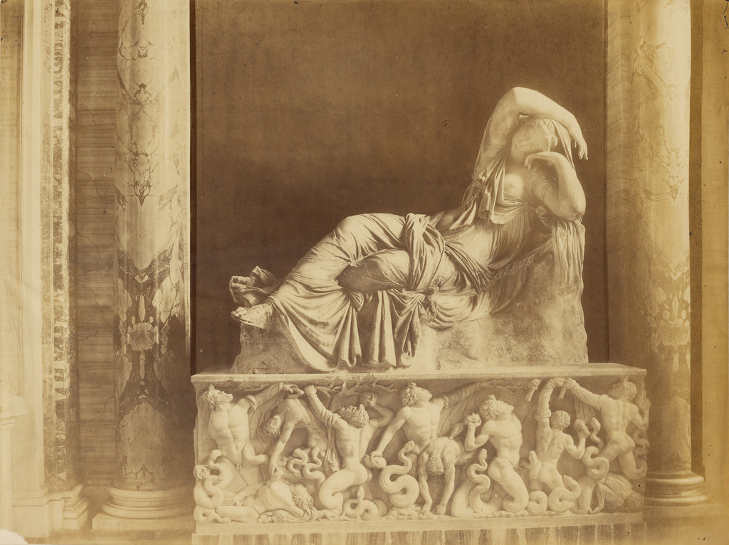 Charles Soulier:[The Sleeping Ariadne, Rome], Poster Print Wall Art