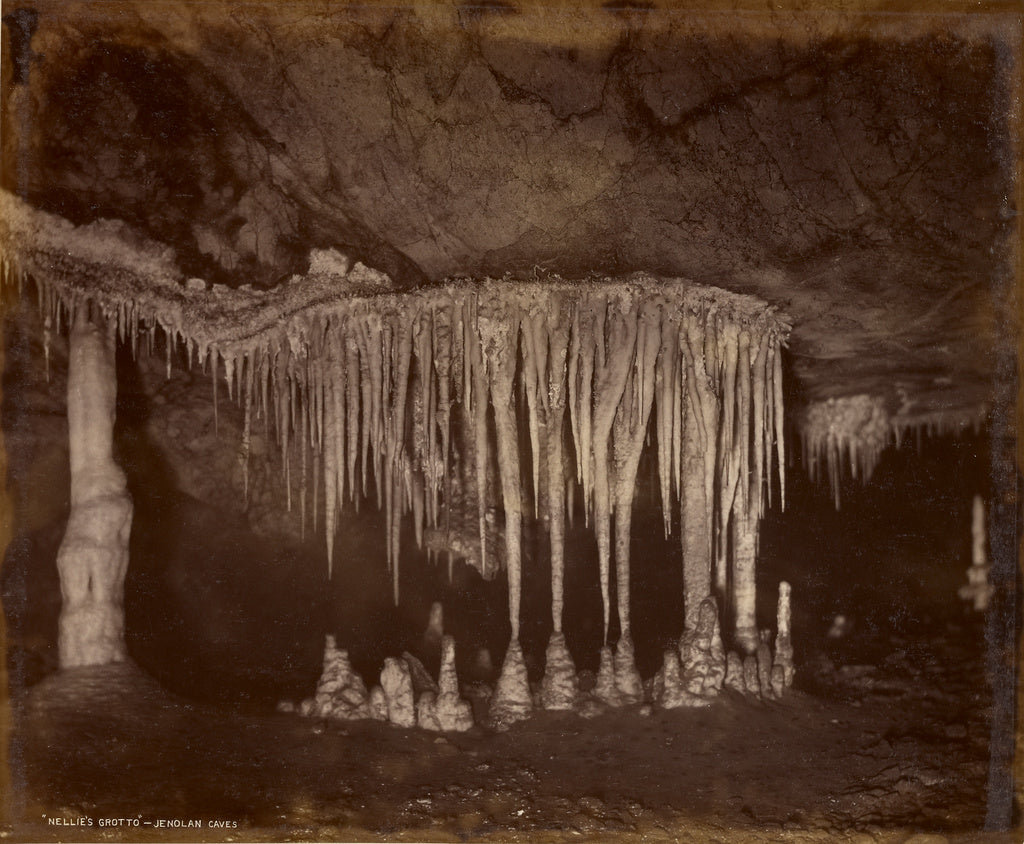 Charles Smith Wilkinson:Nellie's Grotto - Jenolan Caves,16x12"(A3)Poster