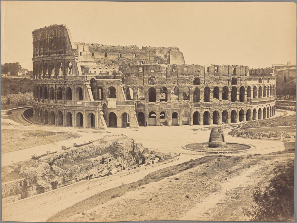 Unknown maker, Italian:[Colosseum, Rome], Poster Print Wall Art
