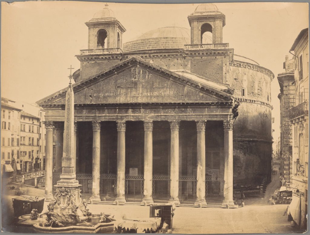 Unknown maker, Italian:[Pantheon], Poster Print Wall Art