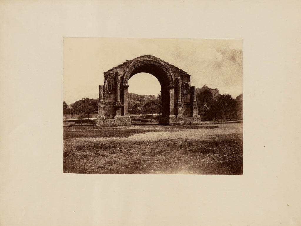 André Giroux:Arch of Constantine, St Remy, Provence, Poster Print Wall Art