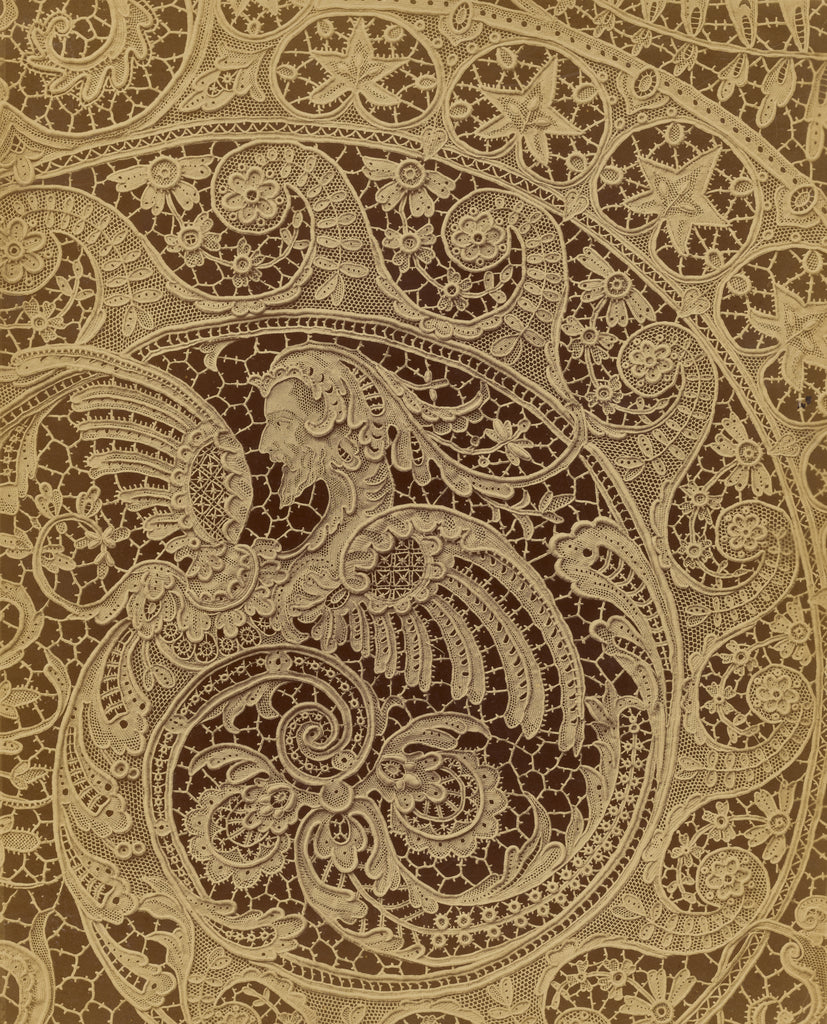 Unknown maker, French:[Detail of lace], Poster Print Wall Art