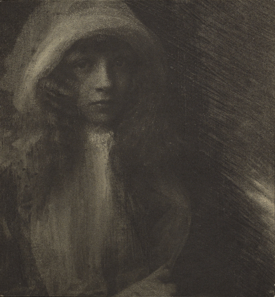 Robert Demachy:[Portrait of a Young Girl], Poster Print Wall Art