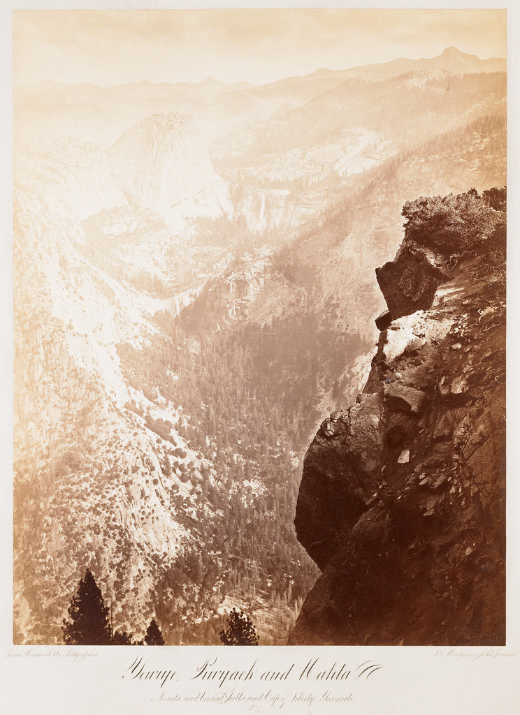 Thomas Houseworth & Company:Yowiyi Piwack and Mahla, Nevada , Poster Print Wall Art