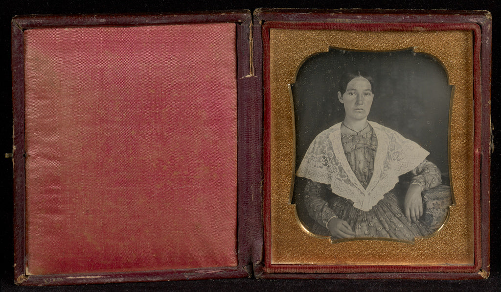 Unknown maker, American:[Portrait of a Seated Woman], Poster Print Wall Art