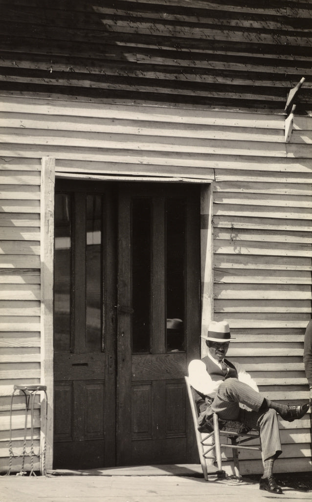 Walker Evans:[Barbershop Facade, Vicksburg, Mississippi], Poster Print Wall Art