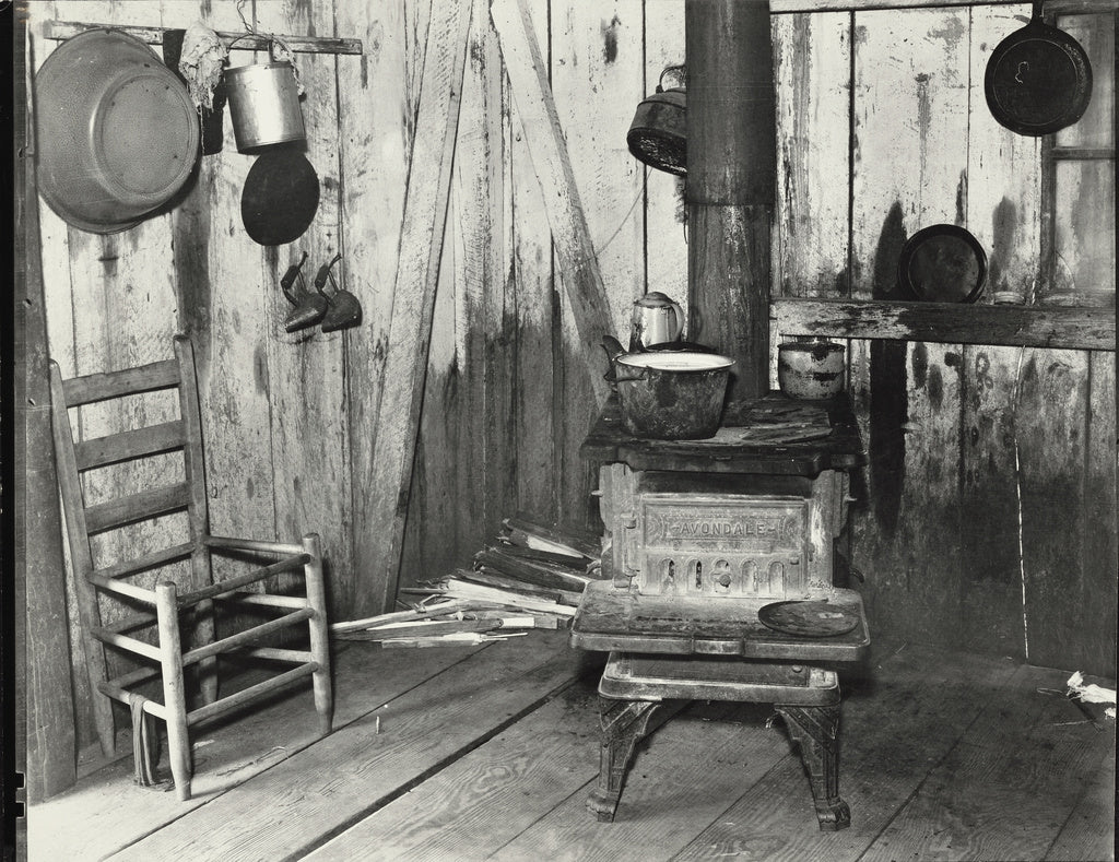 Walker Evans:Alabama Tenant Farmer's Kitchen Near Moundville,16x12"(A3)Poster