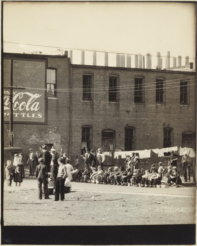 Walker Evans:[Steel Millworkers, Birmingham, Alabama], Poster Print Wall Art