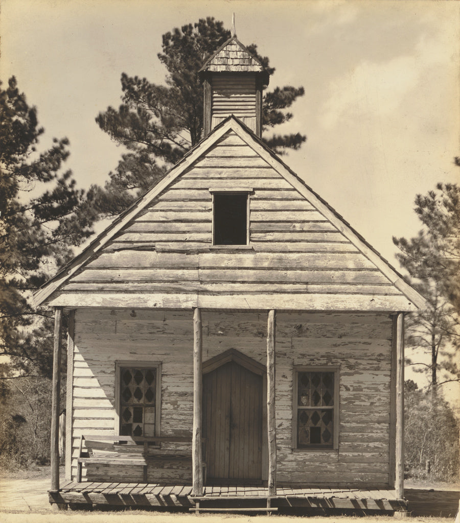 Walker Evans:Wooden Church, South Carolina, Poster Print Wall Art