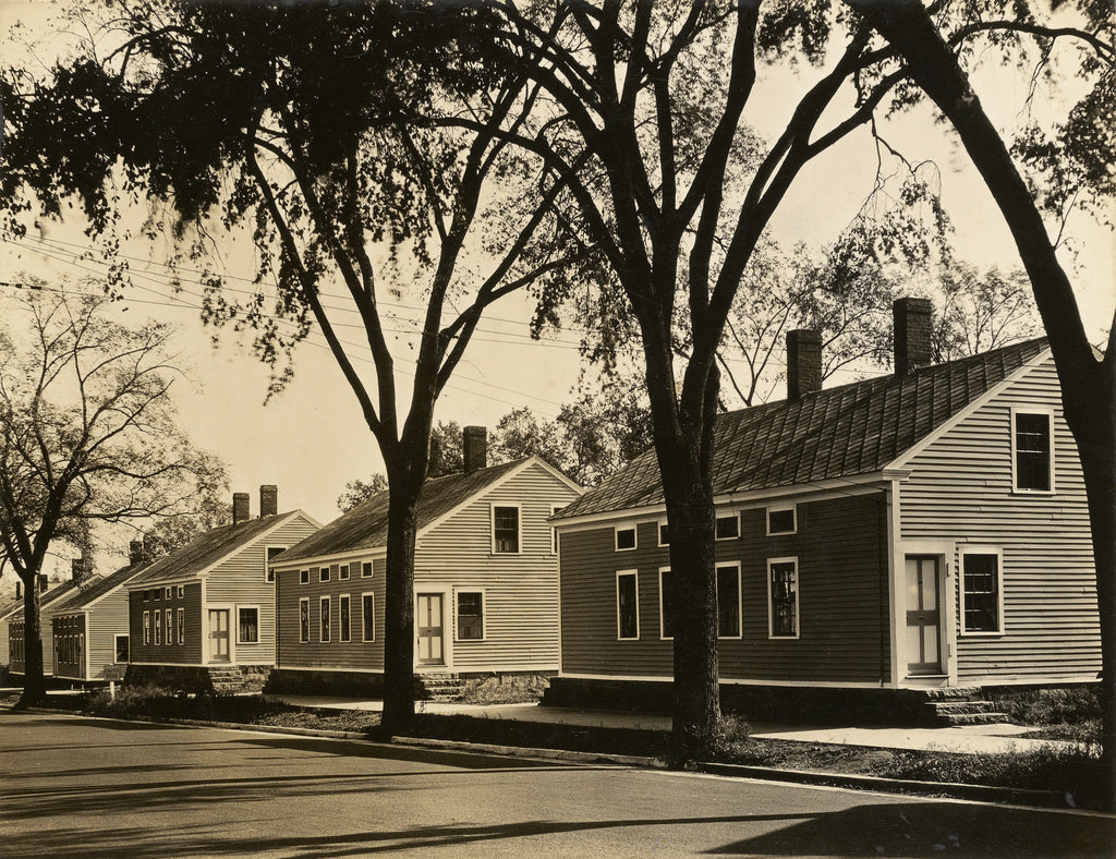 Walker Evans:Millworkers' Houses in Willimantic, Connecticut, Poster Print Wall Art