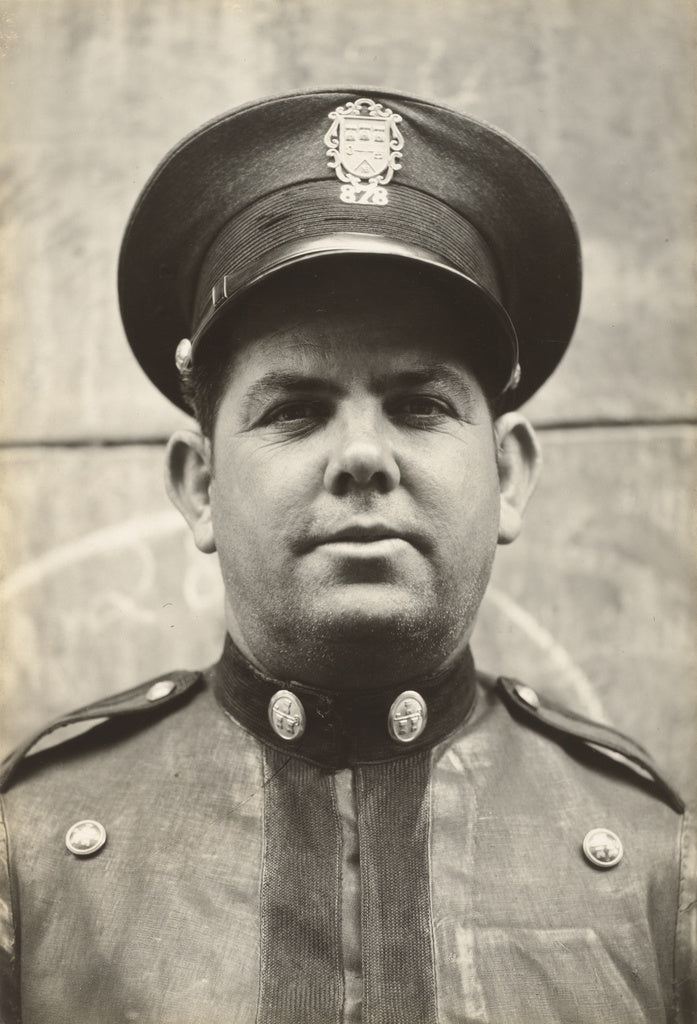 Walker Evans:Havana Policeman, Poster Print Wall Art
