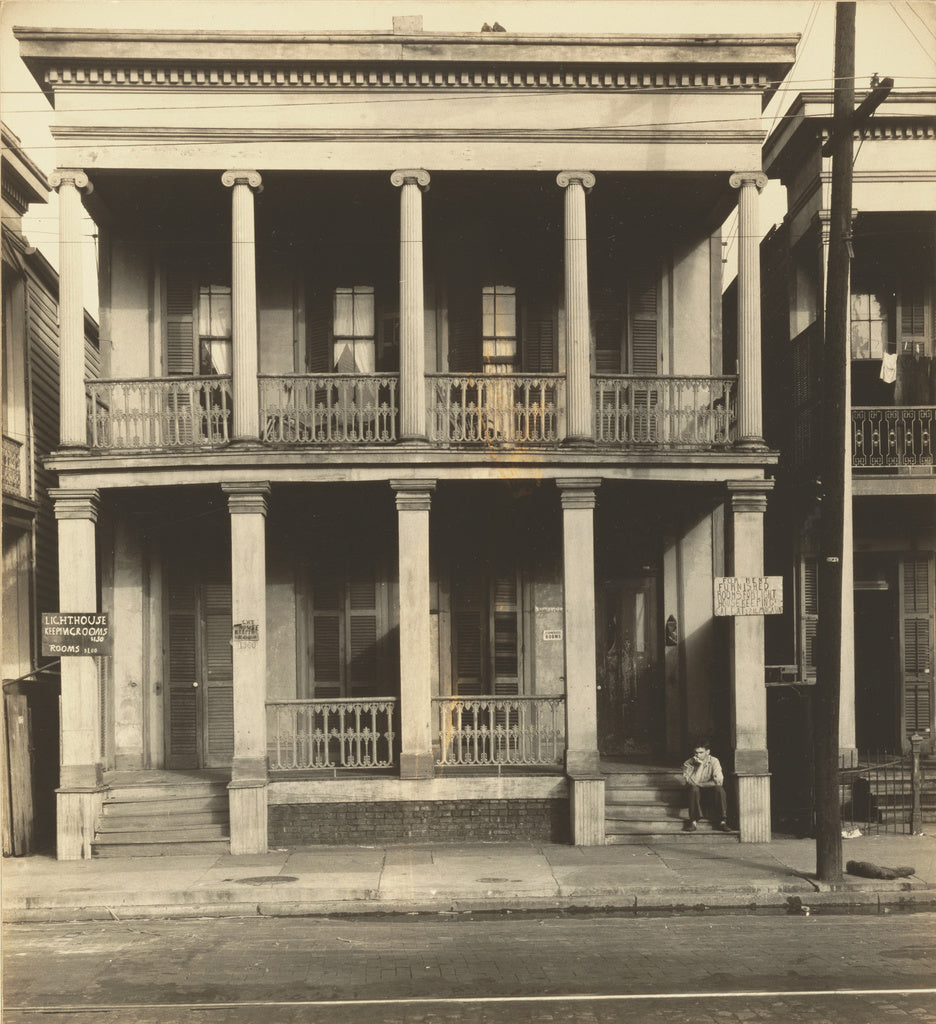 Walker Evans:[New Orleans Boardinghouse],16x12"(A3)Poster