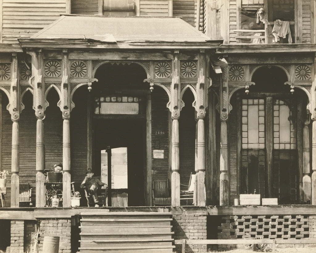 Walker Evans:Birmingham Boarding House, Poster Print Wall Art