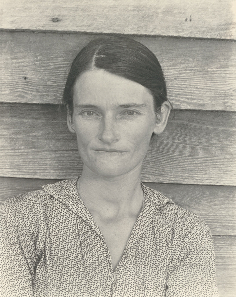 Walker Evans:Allie Mae Burroughs, Wife of a Cotton Sharecrop,16x12"(A3)Poster