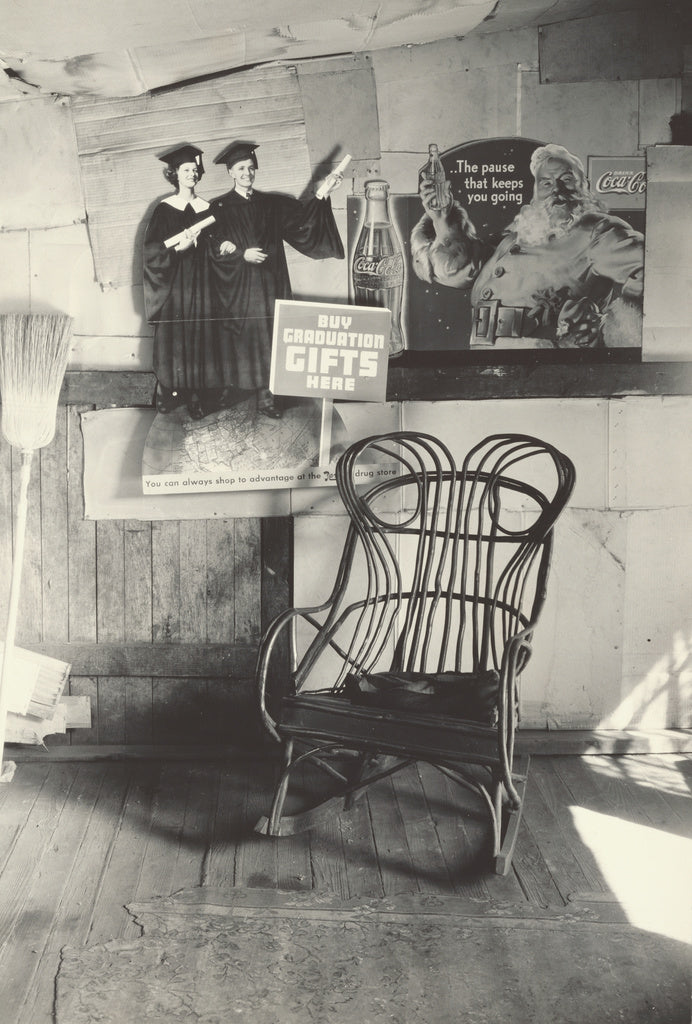 Walker Evans:Interior Detail, West Virginia Coal Miner's Hou, Poster Print Wall Art