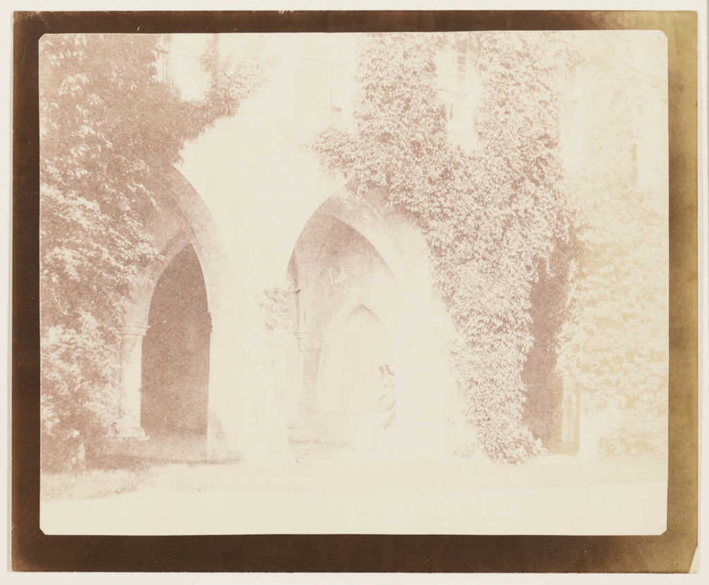 William Henry Fox Talbot:[The Ancient Vestry, Lacock Abbey, , Poster Print Wall Art