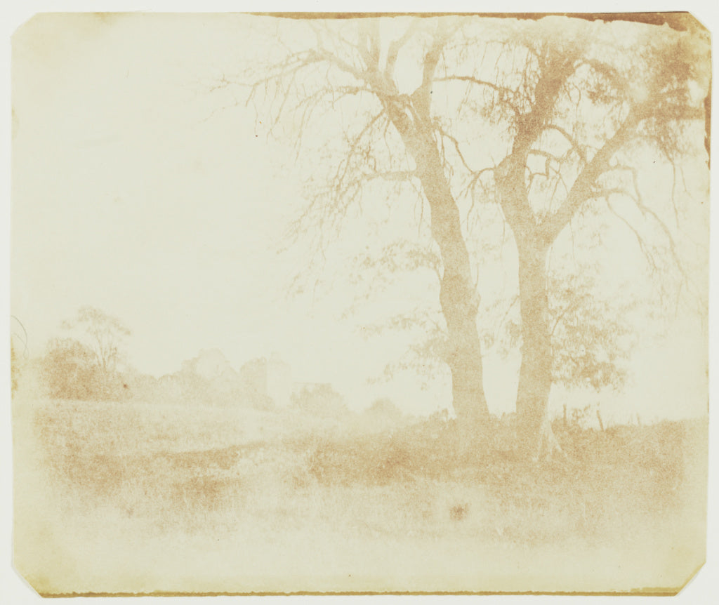 William Henry Fox Talbot:[Castle of Doune - Scotland - in No, Poster Print Wall Art