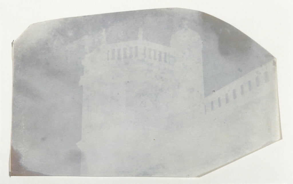 William Henry Fox Talbot:[Lacock Abbey Roofline], Poster Print Wall Art