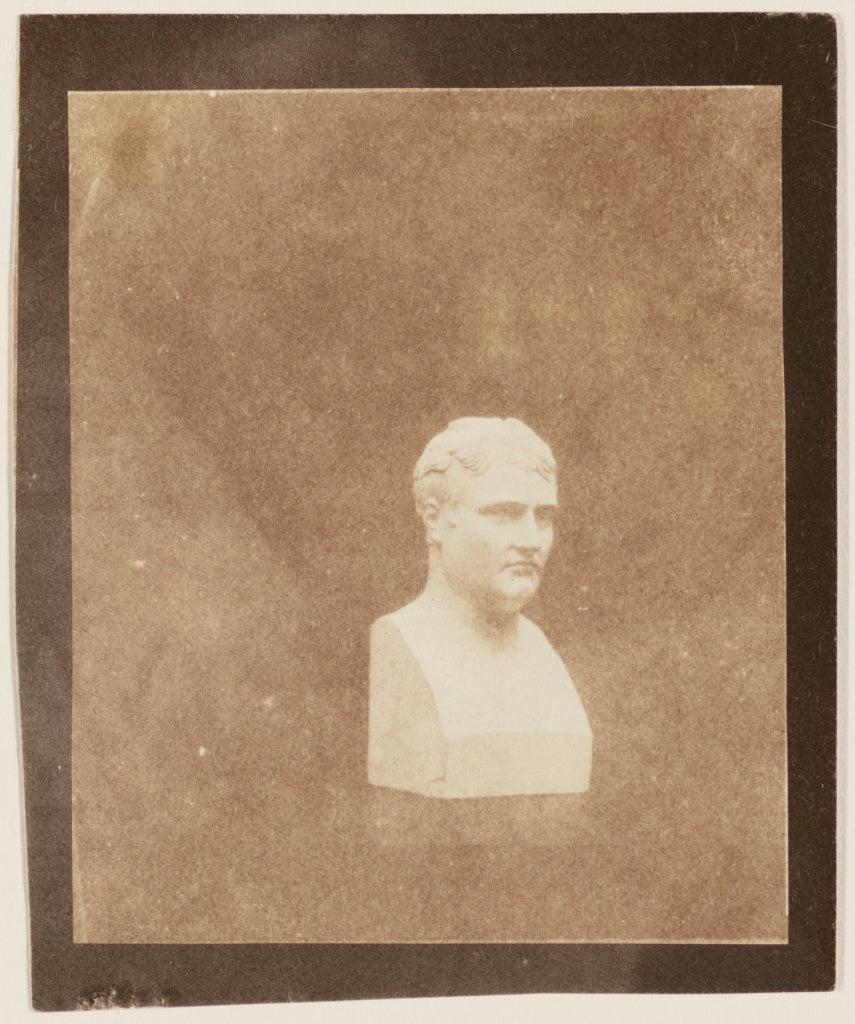 William Henry Fox TalbotAttributed to:[Bust of Napoleon by A, Poster Print Wall Art