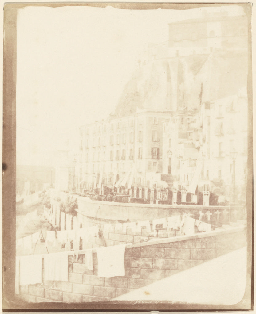 Reverend Calvert Jones:[42. Santa Lucia, Naples], Poster Print Wall Art
