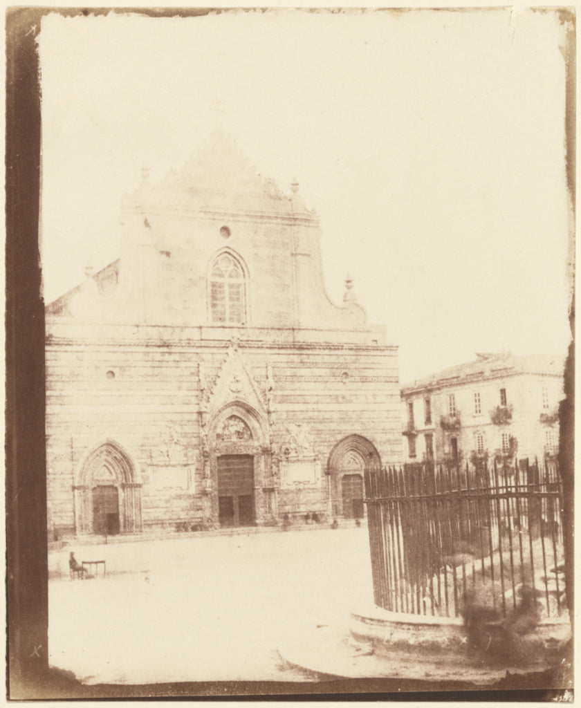 Reverend Calvert Jones:[Cathedral Messica, Sicily], Poster Print Wall Art