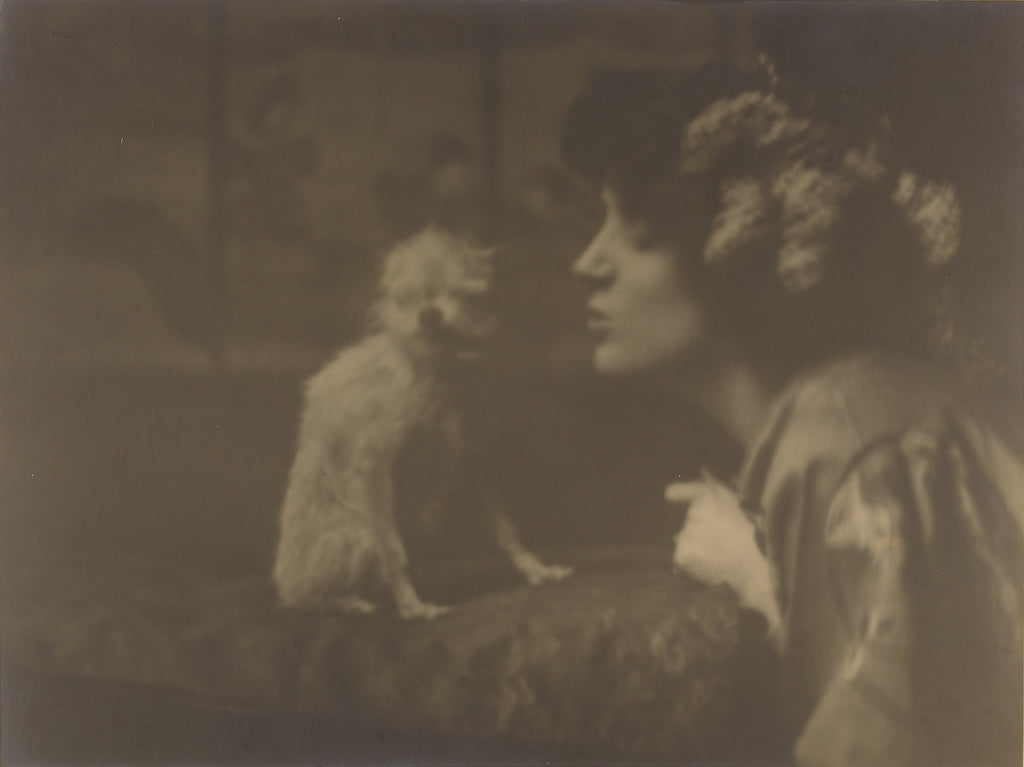 Arnold Genthe:Mrs Patrick Campbell, Poster Print Wall Art