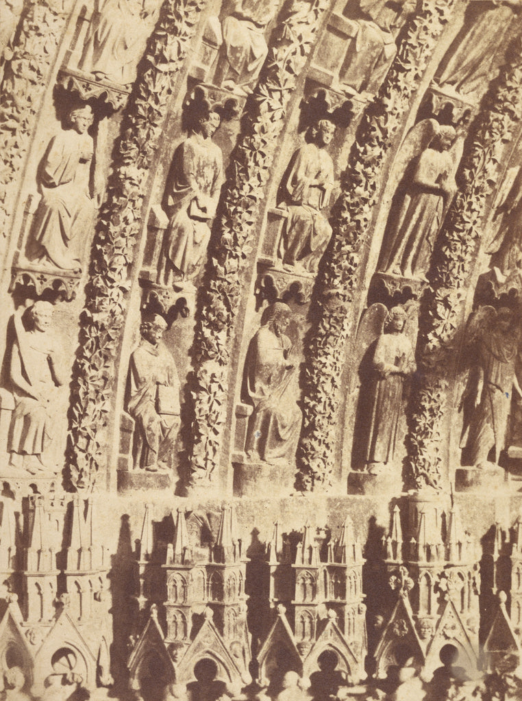 Pierre-emile-Joseph Pécarrère:[Close view of the tympanum , Poster Print Wall Art
