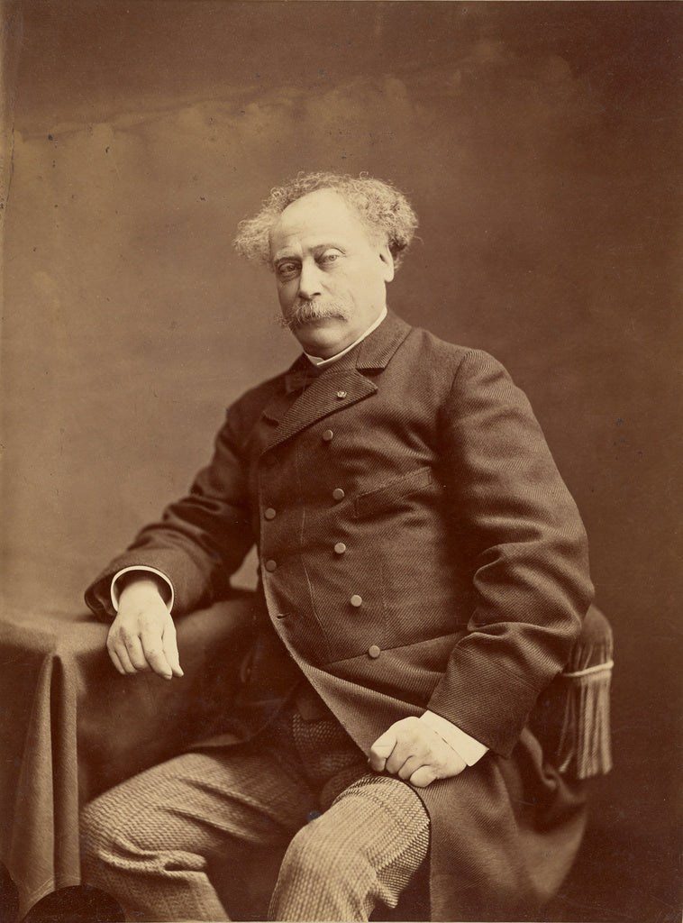 Nadar [Gaspard Félix Tournachon]:Al[exander] Dumas f[ils], Poster Print Wall Art