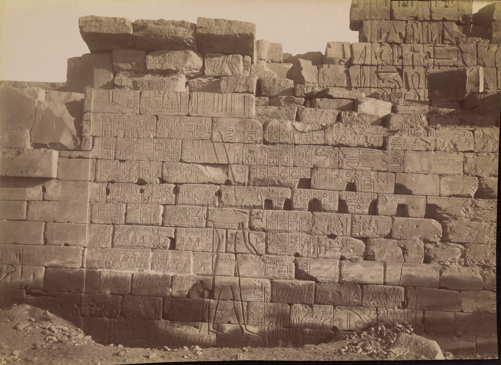 Antonio Beato:[Shishak of the Bible] / [Schisak de la Bible], Poster Print Wall Art