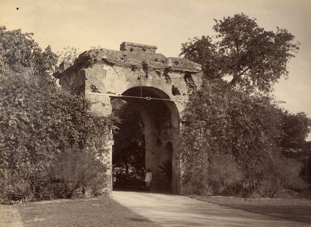Lala Deen Dayal:The Baillie [sic] Guard, Lucknow, Poster Print Wall Art