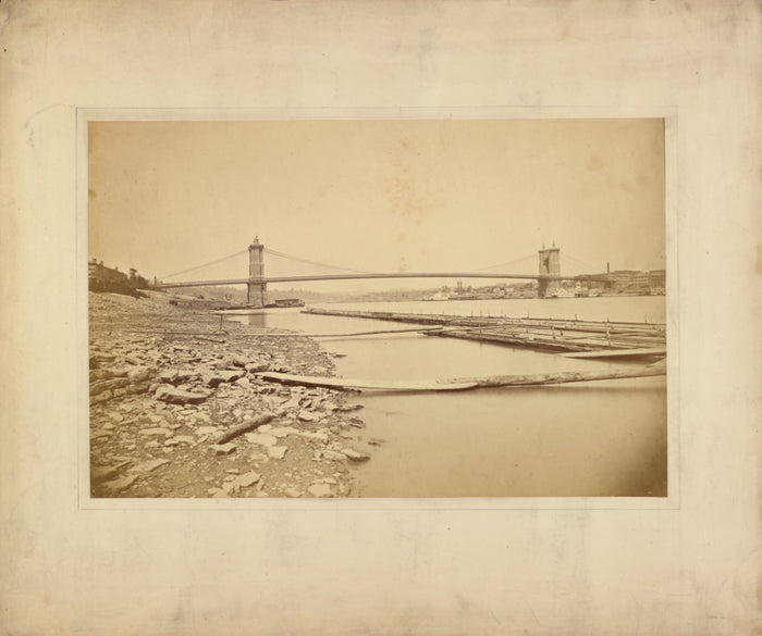 John W. Winder:[John A. Roebling Suspension Bridge],16x12