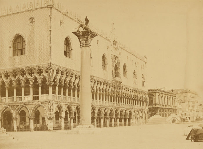 Bisson Frères:Piazza San Marco, Venice,16x12