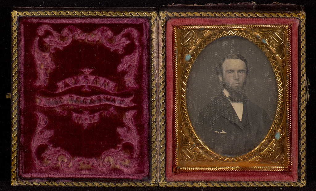 Rufus AnsonAttributed to:[Portrait of Man with Chin Beard], Poster Print Wall Art