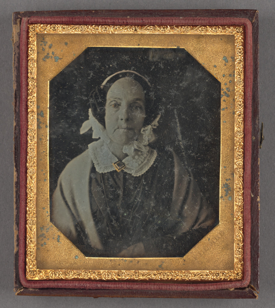 John Plumbe Jr.:[Portrait of an Elderly Woman in Matron Cap],16x12"(A3)Poster