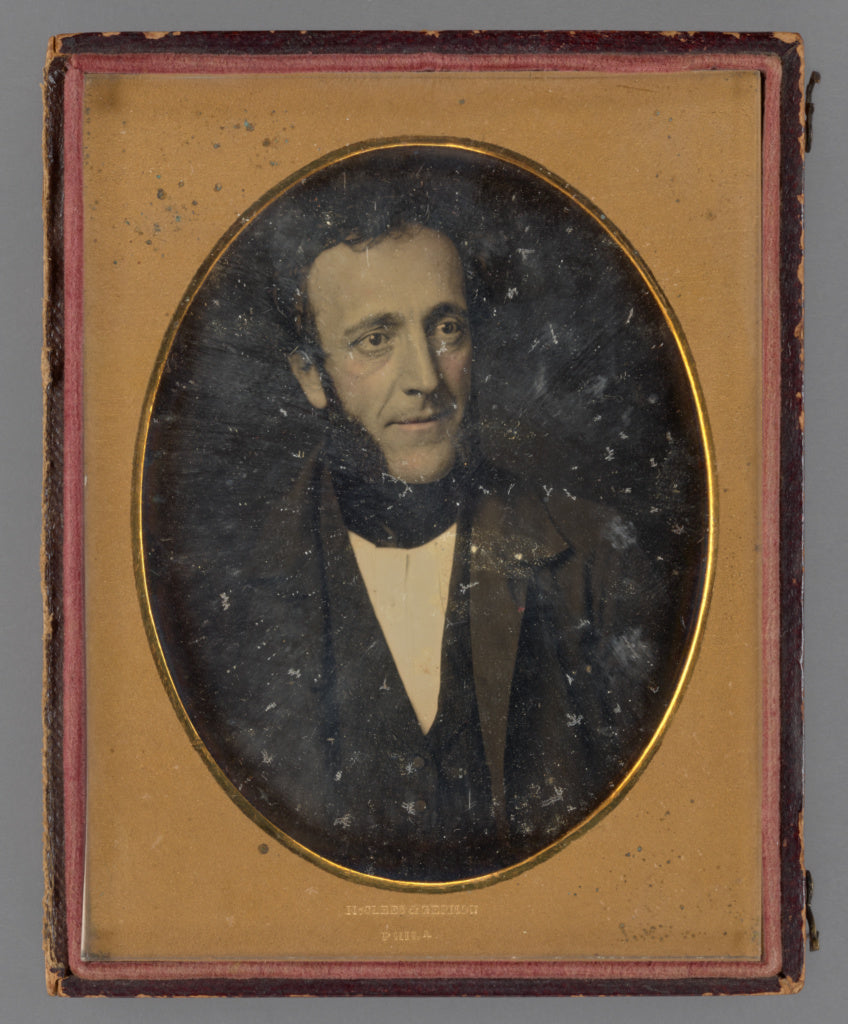 McClees & Germon:[Portrait of a man with muttonchop whiskers, Poster Print Wall Art