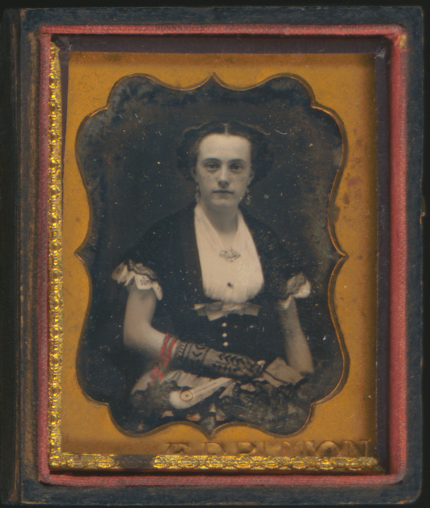 Edward D. Ritton:[Portrait of a Seated Woman], Poster Print Wall Art