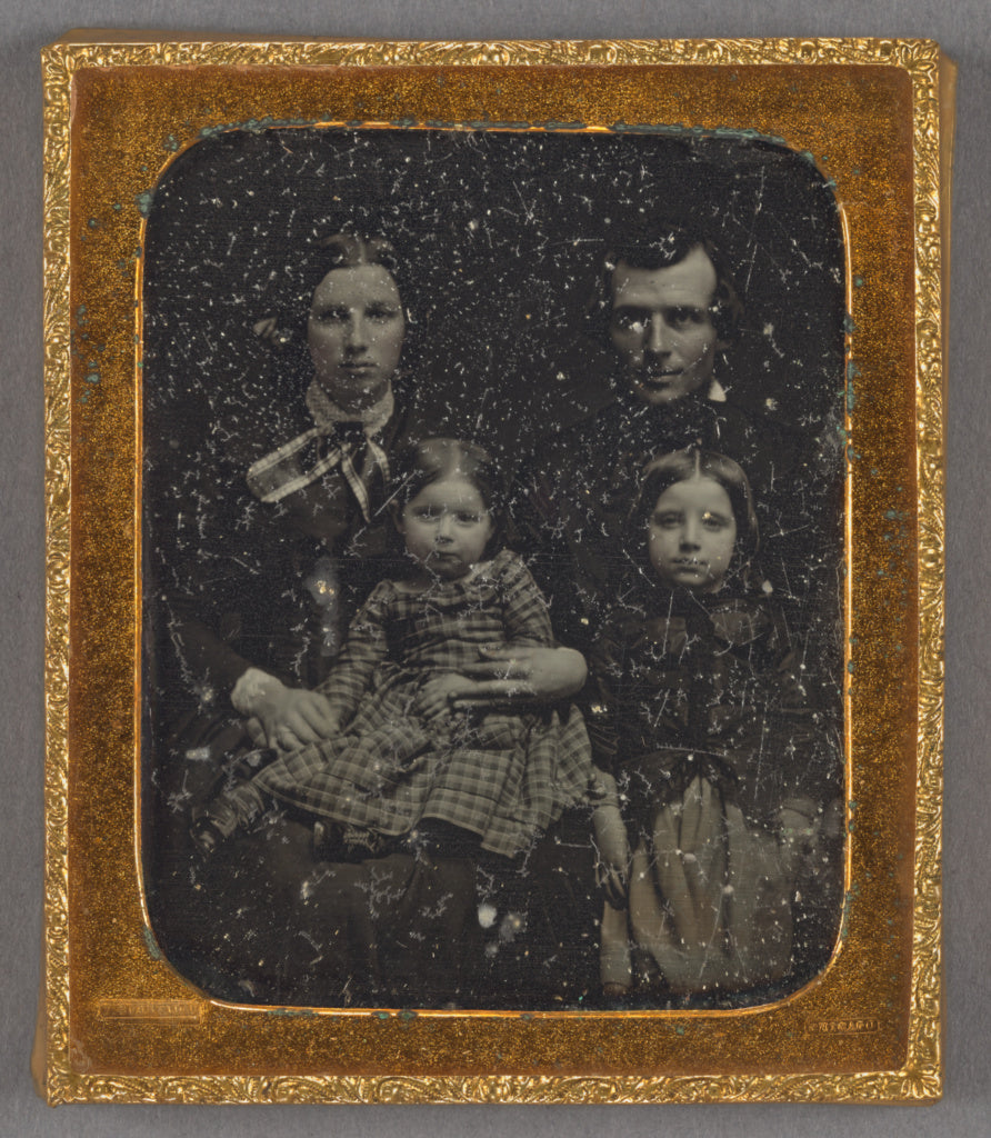 John Frederick Polycarpus von Schneidau:[Family portrait], Poster Print Wall Art