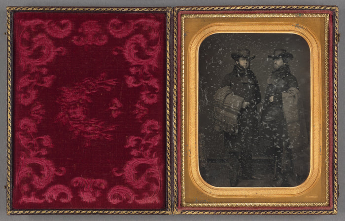 John Frederick Polycarpus von Schneidau:[Portrait of Two Bea,16x12