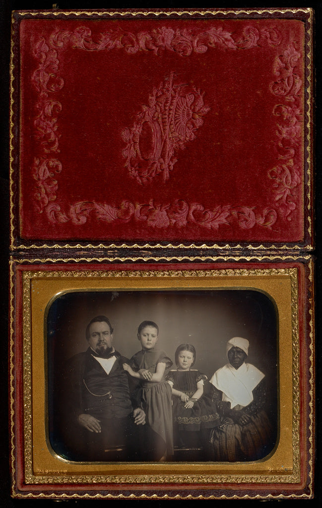 Thomas Martin Easterly:Father, Daughters, and Nurse, Poster Print Wall Art