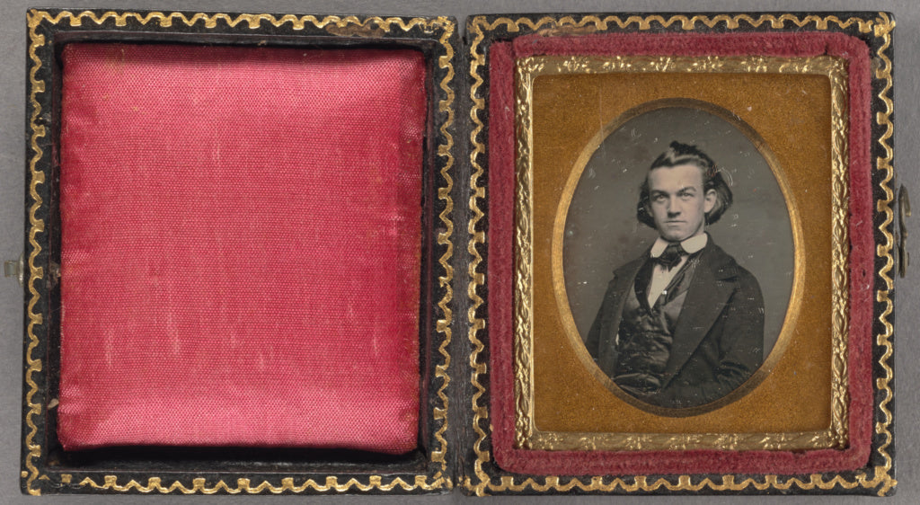 Unknown maker, American:[Portrait of a Man], Poster Print Wall Art