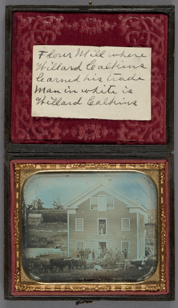 Unknown maker, American:[Grist Mill], Poster Print Wall Art