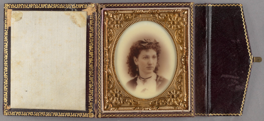 Unknown maker, American:[Portrait of Isabelle Benton], Poster Print Wall Art