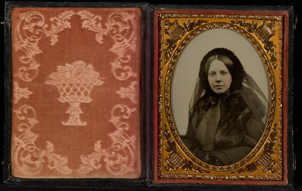 J. Sidney BrownAttributed to:[Portrait of Miss L.P. Lisson], Poster Print Wall Art