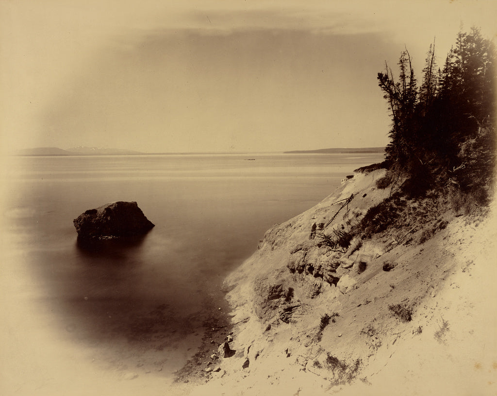 William Henry Jackson:[Unidentified Western Landscape with L, Poster Print Wall Art