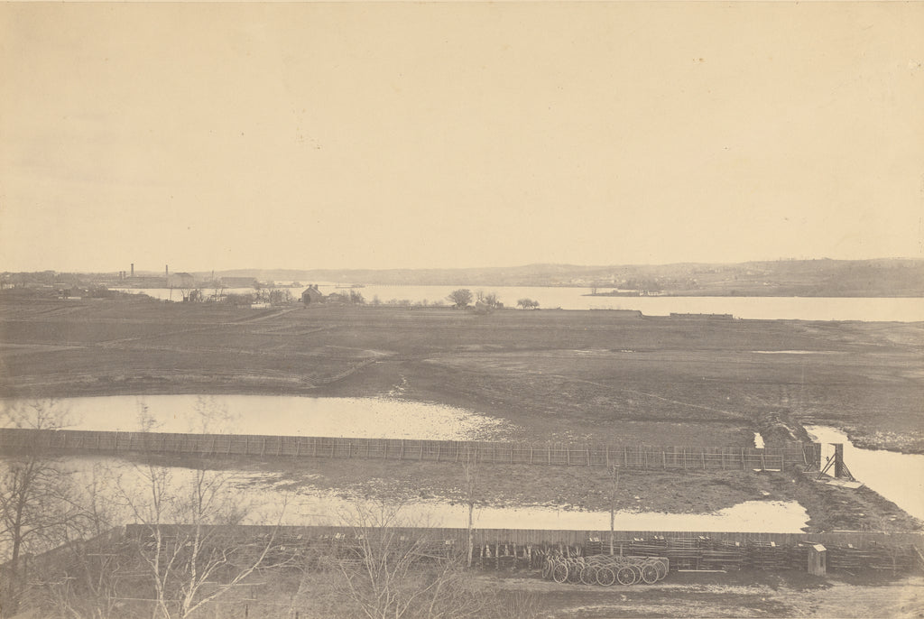 Unknown maker, American:[Landscape with river], Poster Print Wall Art