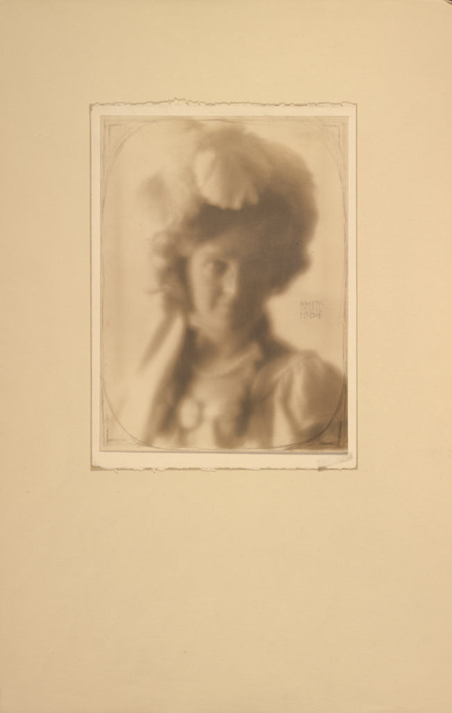 Clarence H. White:[Portrait of a Woman in Costume],16x12"(A3)Poster