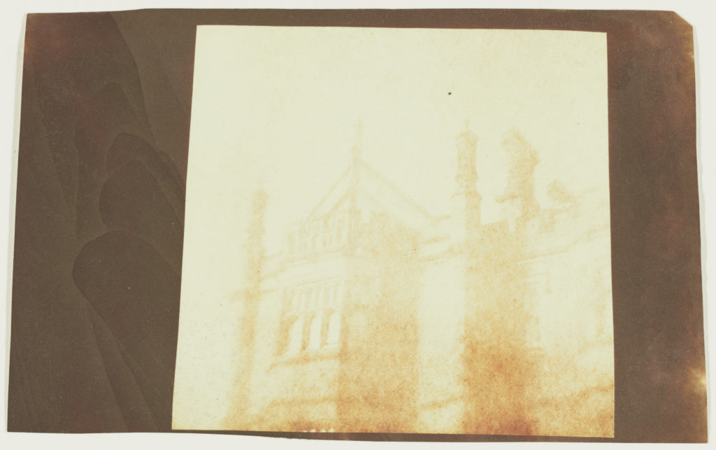 William Henry Fox Talbot:[Roofline of Margam Castle, the Hom,16x12"(A3)Poster