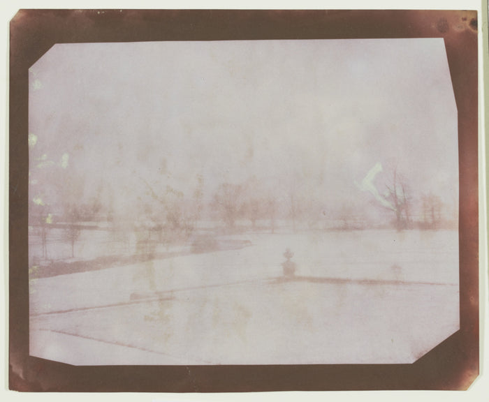 William Henry Fox Talbot:[Winter View from Lacock Abbey] / [,16x12